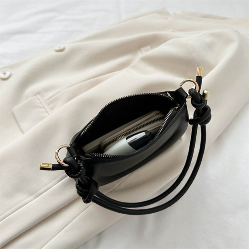 Pea bag niche design high-end bag for women 2024 new style cute high-value handbag single shoulder crossbody bag