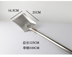 Wholesale 9WOR304 stainless steel spatula, large pot shovel, iron shovel, cooking shovel, kitchen utensil shovel, canteen school large pot