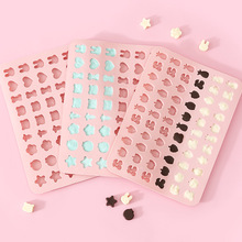 小动物硅胶磨具DIY自制创意水果模具qq糖果巧克力饼干硅胶模具