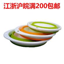 便携式 可折叠饵料盆 开饵盆和饵盆钓鱼饵料盆拉饵盘调饵盆饵料碗