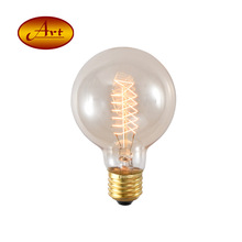 【G80绕丝】爱迪生复古可调光灯泡 创意美式工业风小号龙珠球泡灯