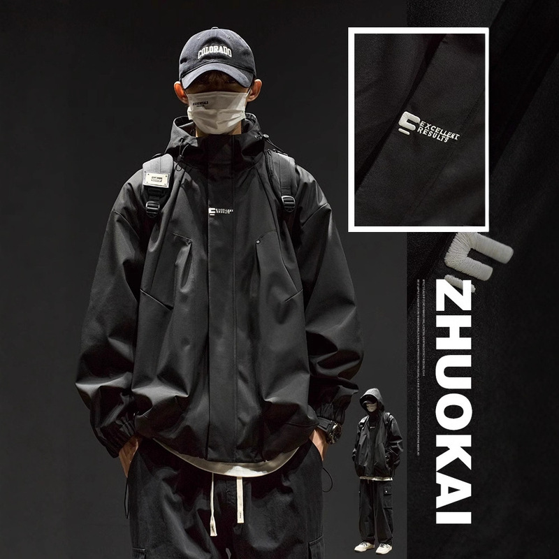 Men's Outdoor Windproof Jacket, Winter Clothing for Boys, Autumn Jacket for Teenagers, Men's Clothing Men's Outdoor Windproof Jacket, Winter Clothing for Boys, Autumn Jacket for Teenagers, Men's Clothing