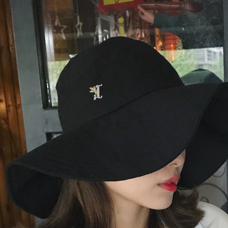 Ángel inglés carta broche moda oro diamante broche aleación ramillete accesorios de ropa PIN