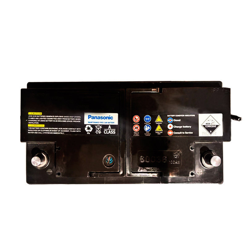 Imported Panasonic 60038 battery suitable for the new hybrid Lexus LS500h, original car battery wholesale
