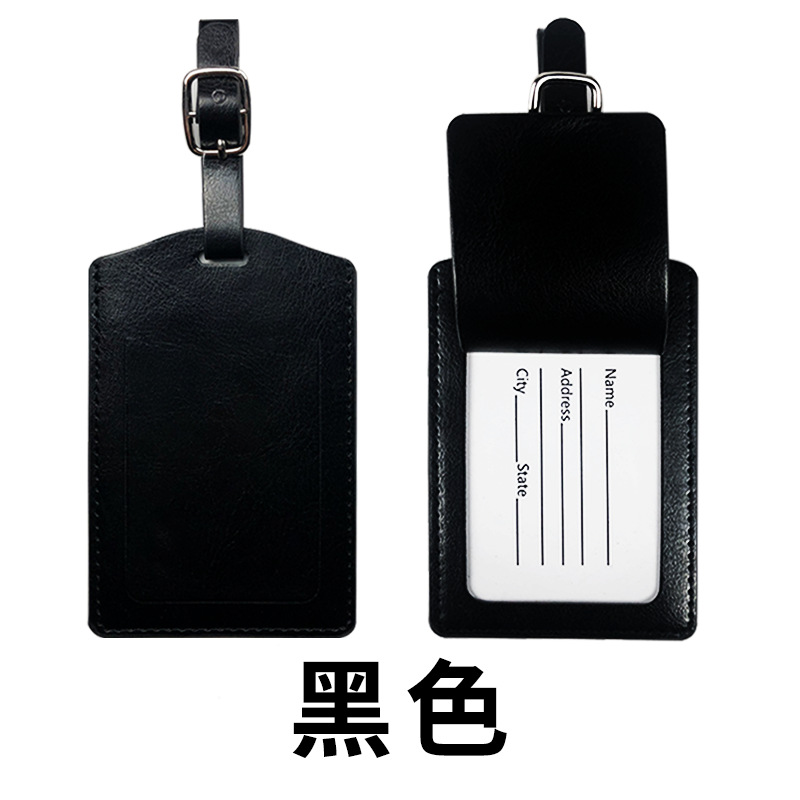 Traje de etiqueta de equipaje de cuero pu transfronterizo Clip de oro americano Hombres y mujeres Bolso de pasaporte de cuero universal Clip Correa pasaporte cubierta