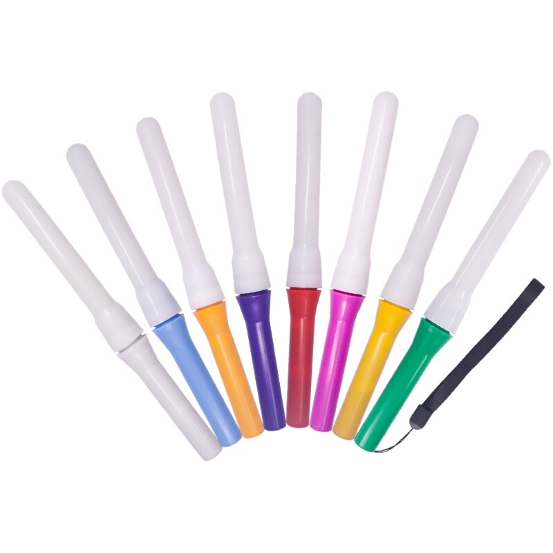 LL luz palo pintura luz palo wota arte magia modificada versión mejorada resaltar electrónica palo concierto soporte de una sola pieza entrega