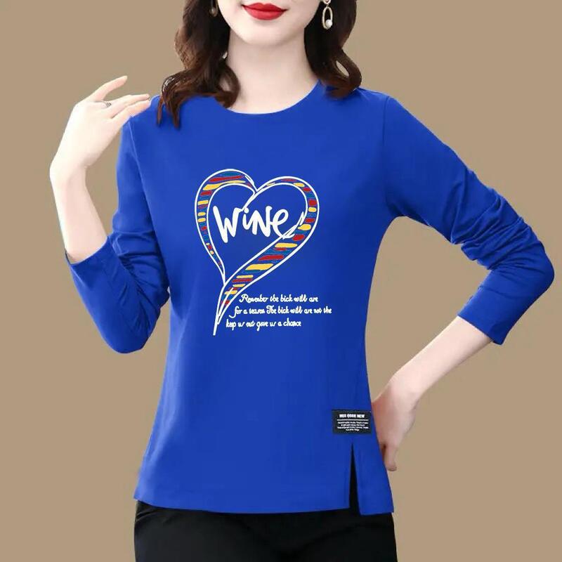 Big Sale Fleece-Lined Thickeneded Long-Sleeved T-Shirt for Women Plus Size Middle-Aged and Elderly Mothers Loose Belly-Covering Slimming Look Bottoming Shirt Big Sale Fleece-Lined Thickeneded Long-Sleeved T-Shirt for Women Plus Size Middle-Aged and Elderly Mothers Loose Belly-Covering Slimming Look Bottoming Shirt