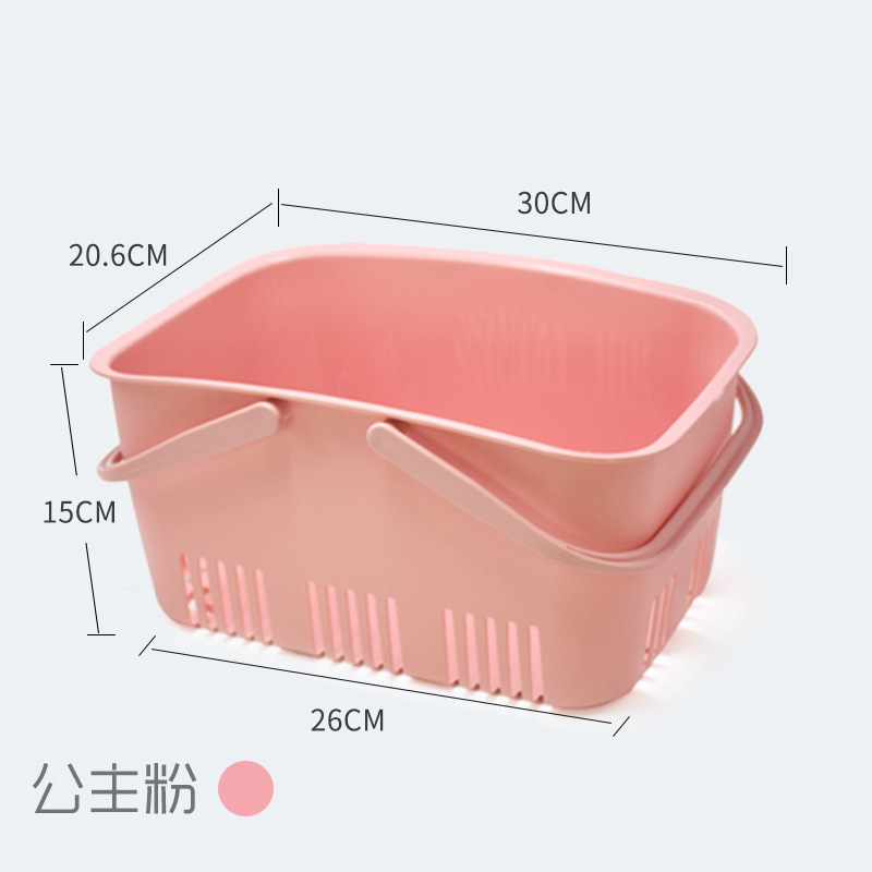 작은 장바구니 - 약국/스낵/문구점에 적합한 공주 핑크