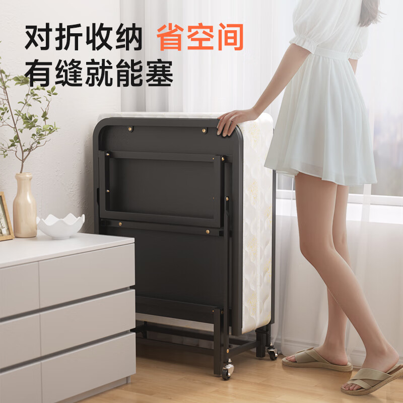 Sofá plegable cama de hotel para una sola persona cama extra cama de almuerzo cama de oficina hospital escolta simple casa cama temporal de cuñada