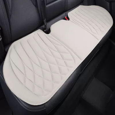 Seat cushion, seat cover, all seasons, imitation latex sponge, single-piece - moonlight-whiteback-row