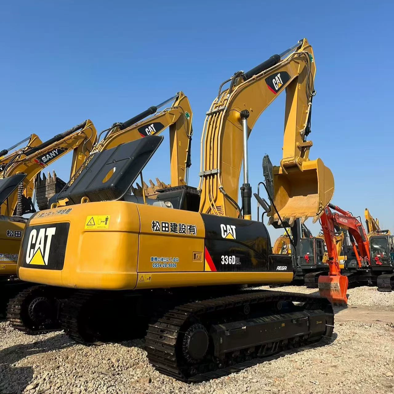 Экспортный экскаватор Carter CAT336D из Цзянси с достаточным запасом на складе