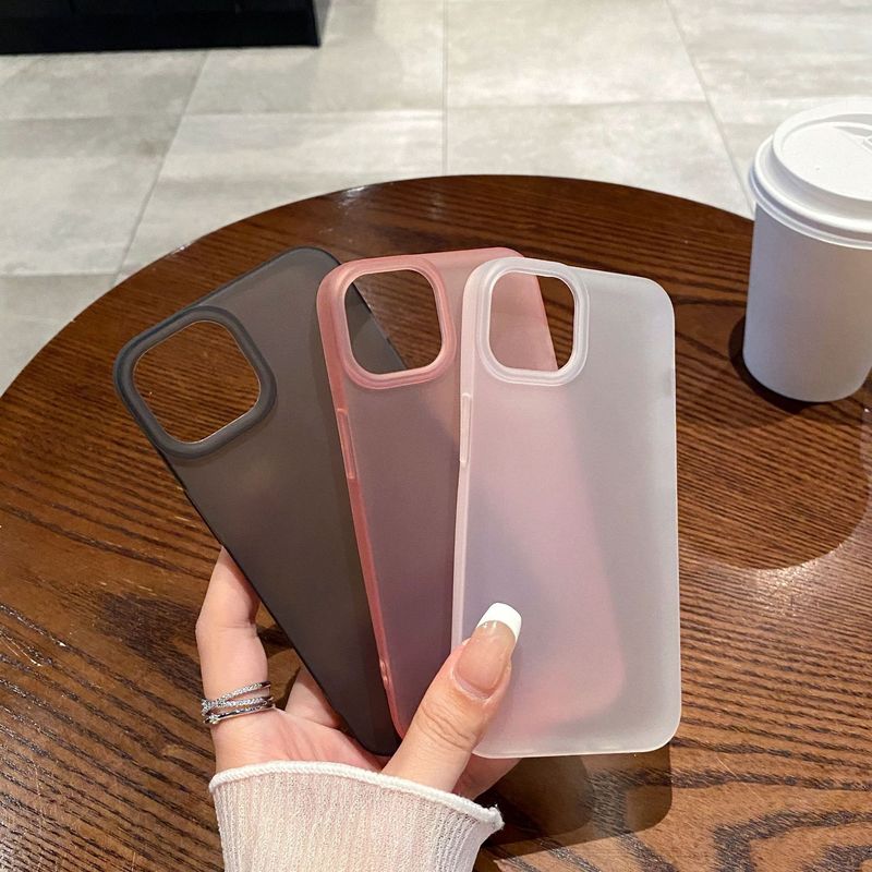 超薄氷霧iphone16 promaxフロスト携帯電話ソフトケース適用リンゴ15/14/13大穴保護カバー|undefined