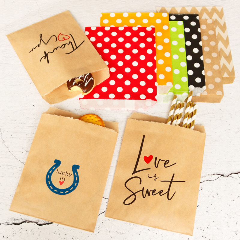 Casual Color Block Kraft Paper Daily Party Gift Wrapping Supplies display picture 3