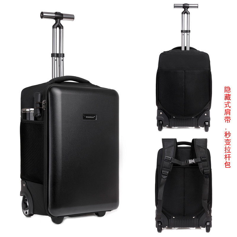 New Product Manufacturer Wholesale Large Capacity Hard Shell Business Trolley Travel Boarding Suitcase Shoulder Trolley Backpack for Men and Women New Product Manufacturer Wholesale Large Capacity Hard Shell Business Trolley Travel Boarding Suitcase Shoulder Trolley Backpack for Men and Women