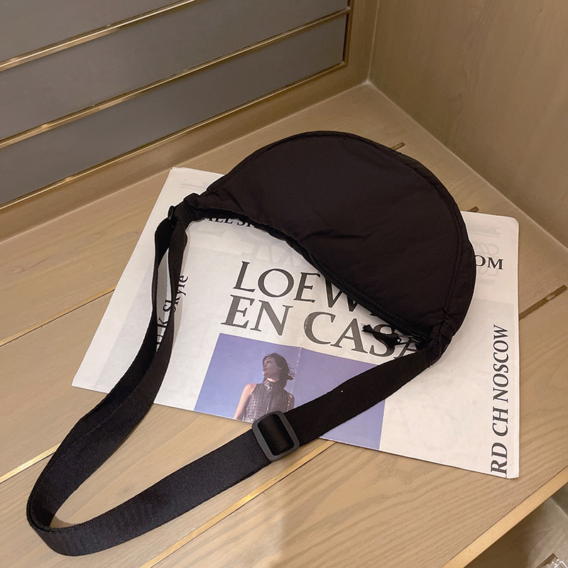 U Family Camerino Stesso Stile Borsa a tracolla in stoffa per studenti con gnocchi Oxford a tracolla da donna_voghion.com