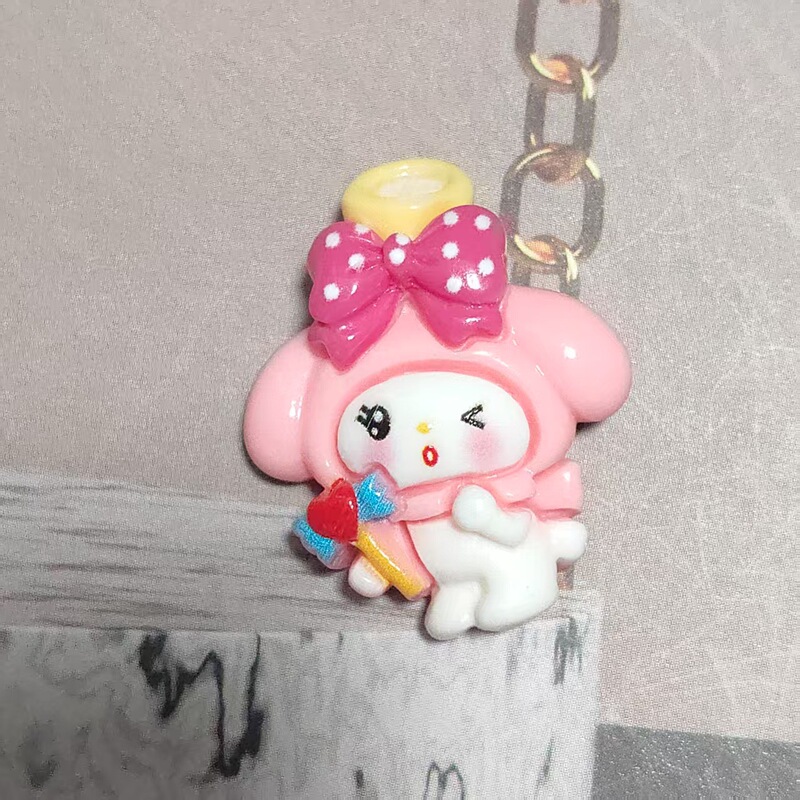 かわいい漫画猫猫美しい樹脂アクセサリークリーム接着剤 diy ヘアアクセサリーヘッドバンド携帯電話ケースキーホルダーウォーターカップステッカー|undefined
