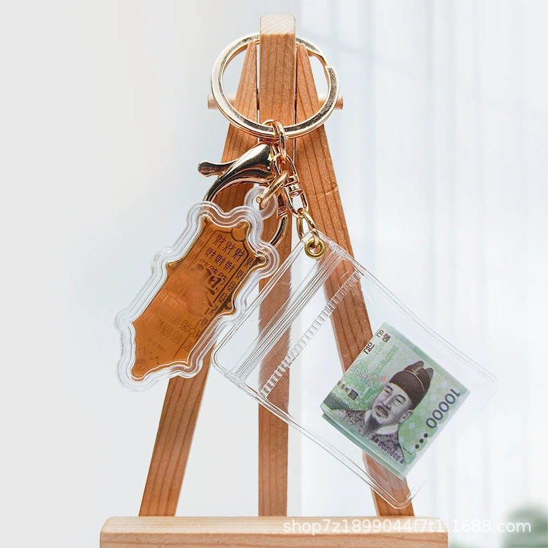 Small creative keychain, commemorative pendant