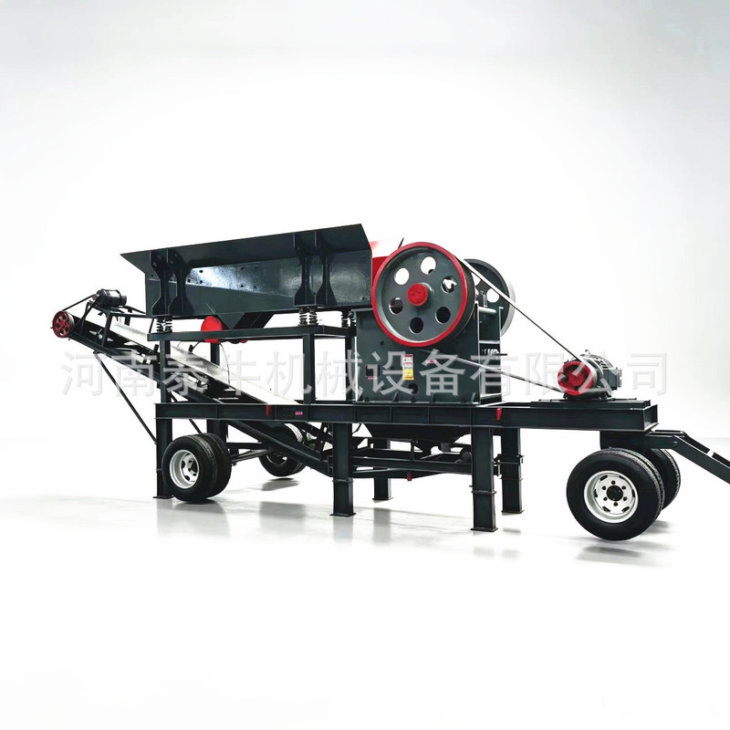 Tire Jaw Mobile Ore Crushing and Washing Integrated Equipment Mobile Crusher Mobile Crushing Station Tire Jaw Mobile Ore Crushing and Washing Integrated Equipment Mobile Crusher Mobile Crushing Station