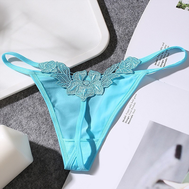 ヨーロッパとアメリカの貿易クロスボーダー販売女性のセクシーな三角パンティーサキュバスフラワー Tバックメーカーのドロップシッピング|undefined