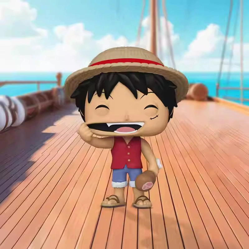 Фанко POP One Piece Пятая скорость Луфи Зоро Большой медведь One Piece Фигура Трендовый игрушечный Украшение Кукла Подарок