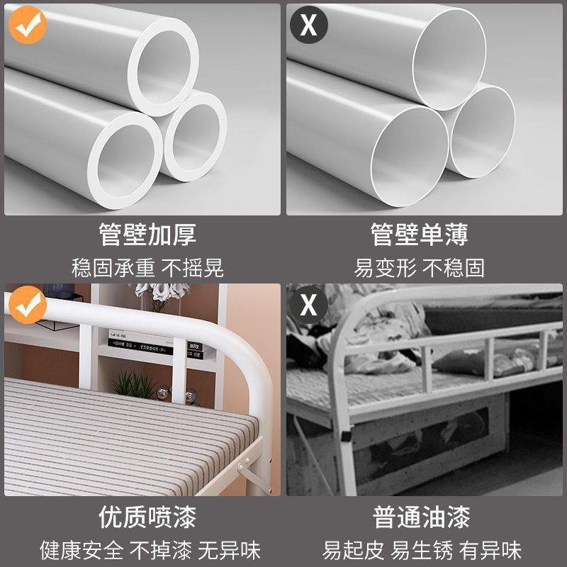 折叠床单人床家用双人经济型办公室简易床午睡床便捷隐形床出租屋|undefined