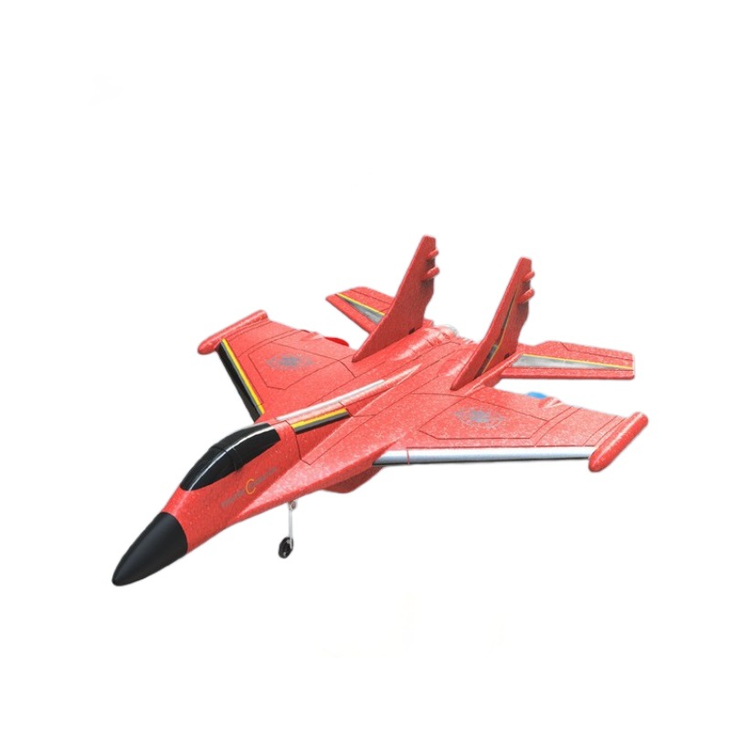 Niños aviones de control remoto planador espuma avión de pasajeros de ala fija combate modelo de avión negro tecnología juguetes de caída regalo para hombres