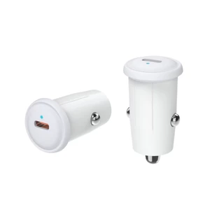 Yeni Mini Tək PD45W Avtomobil Şarj Cihazı, QI2.2 Simsiz Şarj, 15V20V