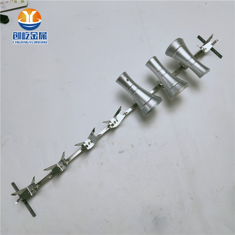 喷塑挂钩金属固定夹片 喷涂电镀丝印移印夹具 工字配8个CY133 298