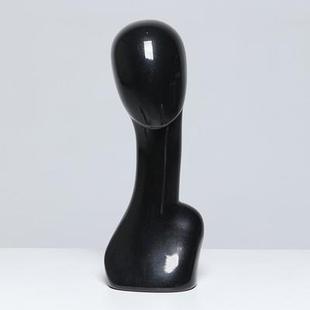 Spot Long Neck Black White Head Model Hat Display Stand Wig Model Rose Gold Hat Stand Hat Holder Ornaments