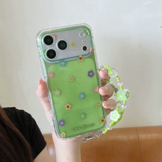 圆边双层IMD鎏金炫彩花朵适用苹果17ProMax手机壳iPhone16/15新款
