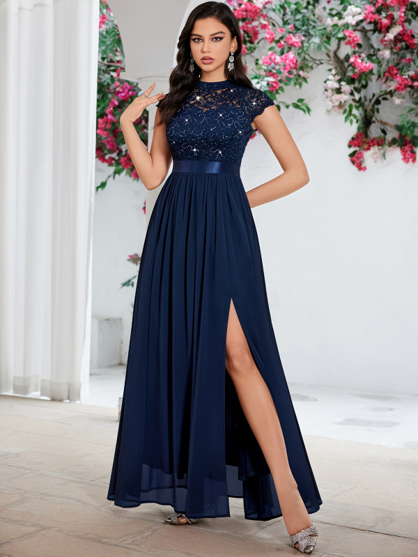 T 27151 Elegant Evening Dress with Sequins Bridesmaid Dress T 27151 Elegant Evening Dress with Sequins Bridesmaid Dress