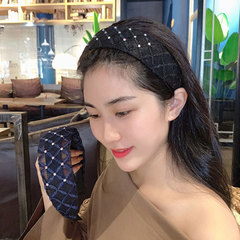 Korean wide-brimmed hair hoop for women to cover white hair, mom's Internet celebrity hair band, hairpin, hairpin, headband, women's fashionable hair band