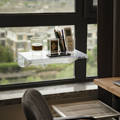 牆上置物架一字隔板免打孔掛牆面層板懸空展示架牆壁擱板壁掛收納