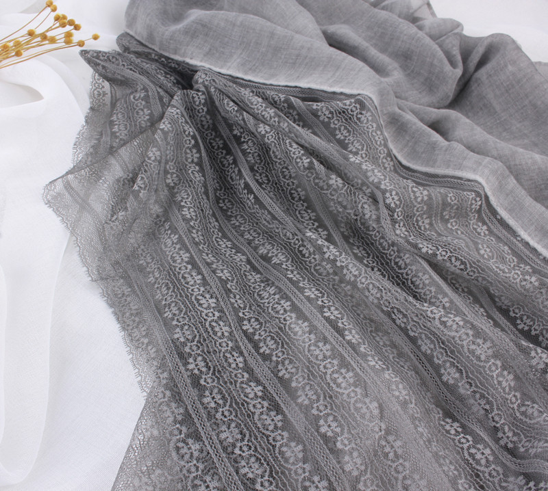 Women's Elegant Solid Color Cotton Scarf display picture 7