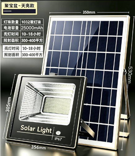 Luces Solares para Comercio Transfronterizo, Iluminación Exterior, Luces de Jardín, Reflectores Solares, Nuevas Luces de Calle Rurales, Fabricante de Fuentes de Iluminación