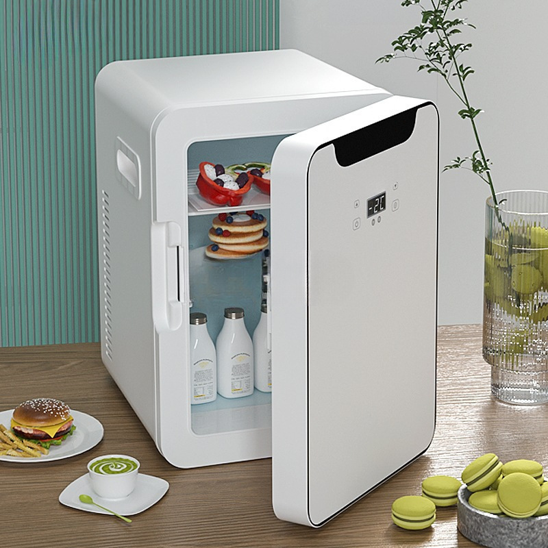 P8L Mini Car and Home Dual-Use Refrigerator for Home, Dormitory, Student Cooling, Single-Person Dormitory, Small Size