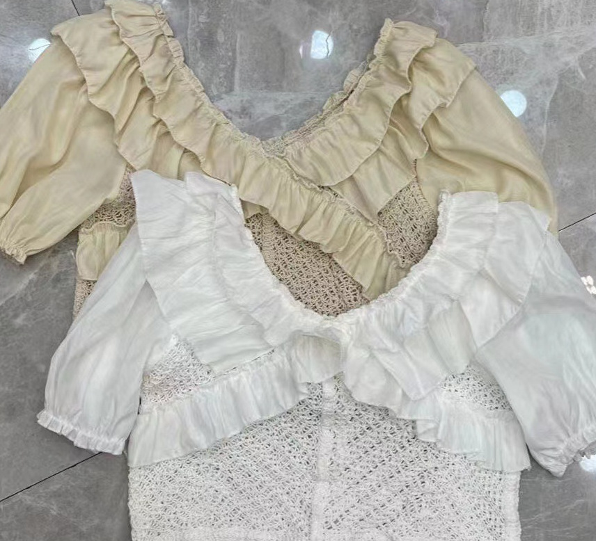 화이트(쉬폰소매)