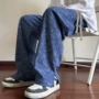 春秋拖地新款宽松休闲裤