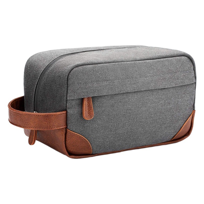 Nuevos hombres lavado bolsa de almacenamiento portátil de viaje bolsa de almacenamiento portátil de gran capacidad simple maquillaje bolsa de lavado en stock