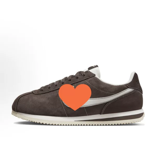 CORTEZ men's shoes, available for export, featuring shock-absorbing, lightweight, and comfortable flat soles, perfect for everyday wear and a trendy look