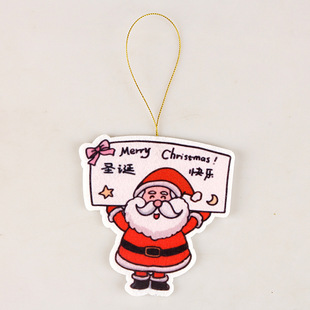 Cross-border new Christmas tree pendant wool felt small jewelry decoration diy material felt Christmas New pendant
