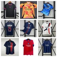 2526パリユニフォーム新品半袖メインアウェイムバペネマル2324タイ版サッカー服プリントナンバー