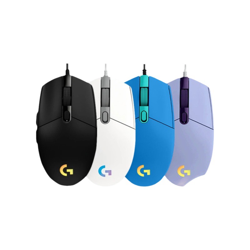 Logitech G102 juego de segunda generación ratón al por mayor con cable e-sports RGB pollo personalizado comiendo macro portátil de escritorio