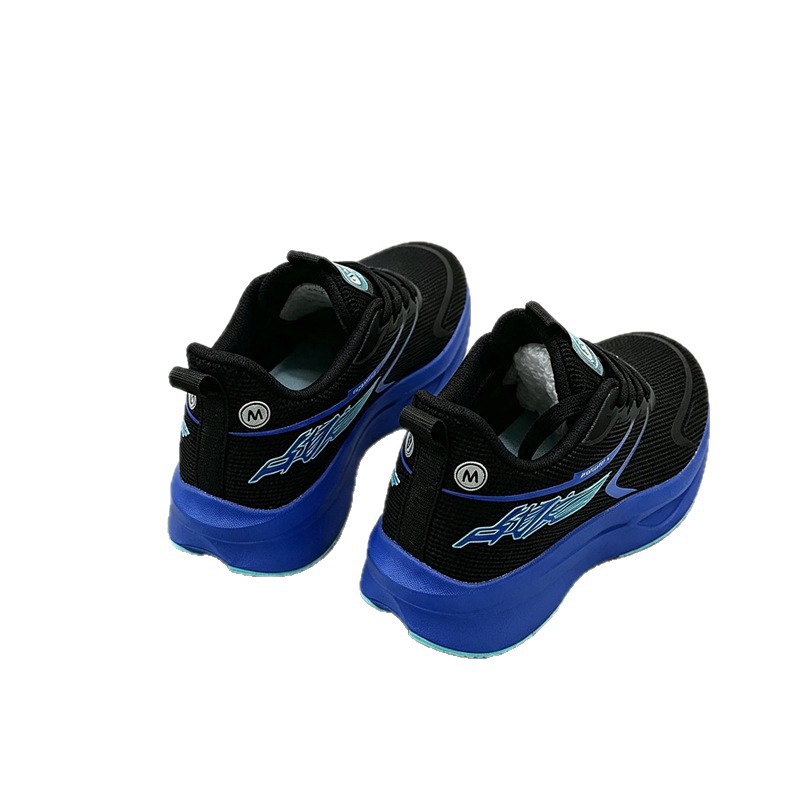 Nuevos zapatos de cuero impermeables y transpirables para hombres zapatos deportivos casuales de moda para hombres con suela suave y ligera zapatos de carrera