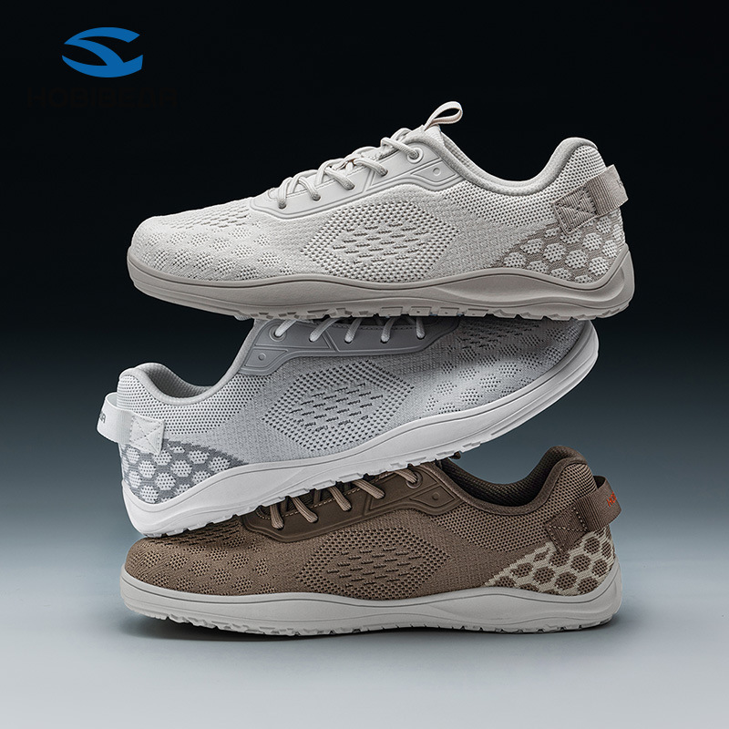 HOBIBEAR wide-toed shoes for spring and autumn, men's athletic shoes for wide feet, wear-resistant barefoot shoes, running shoes, direct from the manufacturer HOBIBEAR wide-toed shoes for spring and autumn, men's athletic shoes for wide feet, wear-resistant barefoot shoes, running shoes, direct from the manufacturer