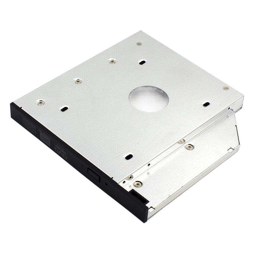 Soporte de disco duro de aluminio 12,7/9,5 portátil mecánico sata3SSD soporte de disco de estado sólido HDD Caddy