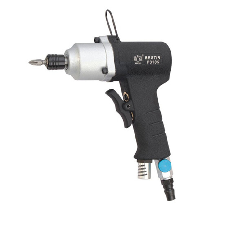 鹰之印手枪式螺丝刀气动风批起子风动气批正反转改锥改刀气动工具