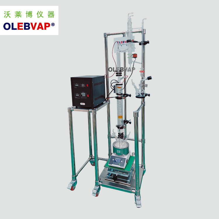 1L2L玻璃精馏装置 蒸馏精馏提纯浓缩