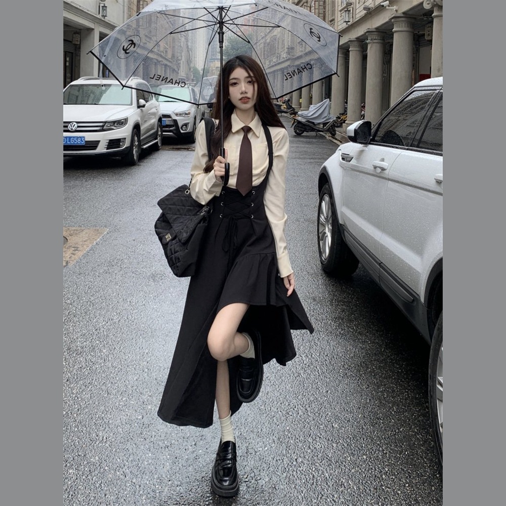 American Sweetheart Uniform, Royal Sister Suit, Women's Dress, Retro College Style Hot Girl Skirt, Campus Sweet and Spicy Light Mature Style