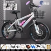 Shock-absorbing bike shifter (brake handle) disc brake, fuchsia set